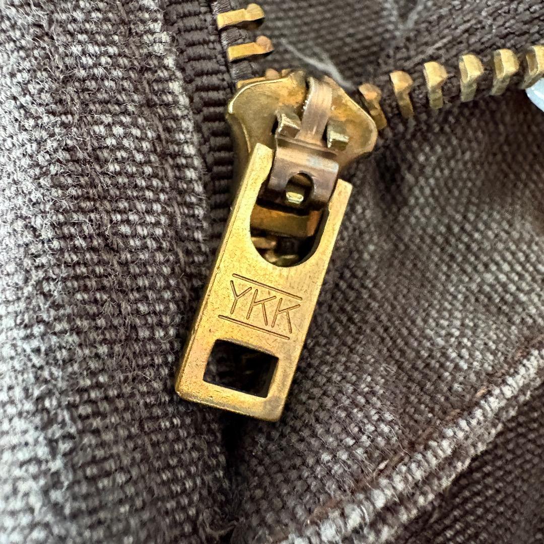 00s メキシコ製USA生地 ダークブラウン ダブルニー カーハート 33×32