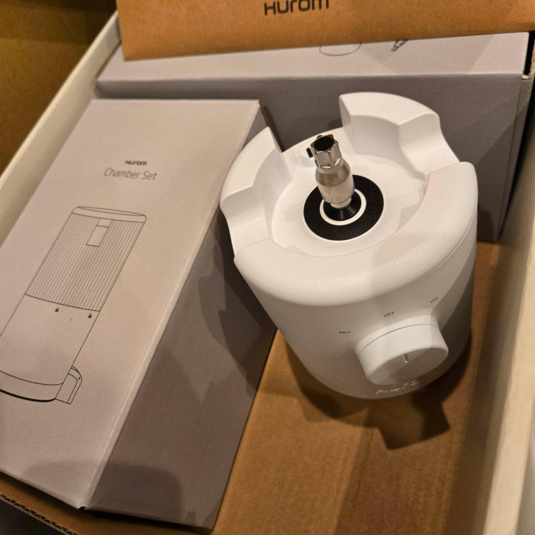 HUROM ヒューロム スロージューサー H310A ホワイト