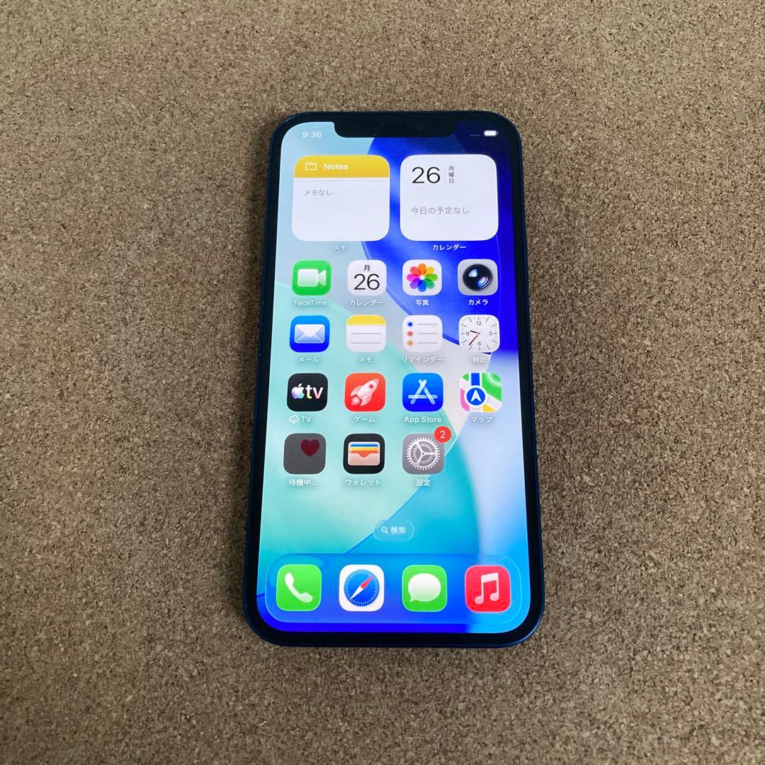 4028【早い者勝ち】美品☆電池新品☆iPhone12 64GB SIMフリー☆