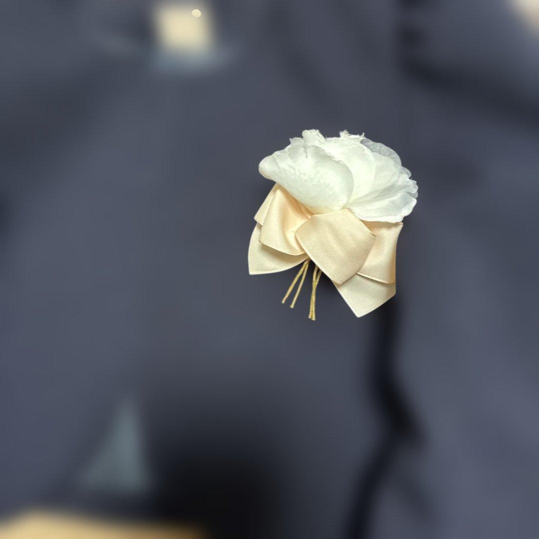 プティマイン120cmワンピースとジャケットとコサージュ