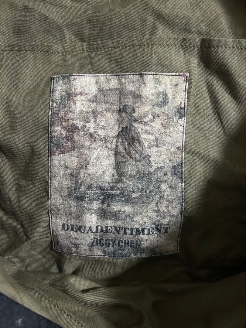 ZIGGY CHEN 24AW デニムショルダーバッグ