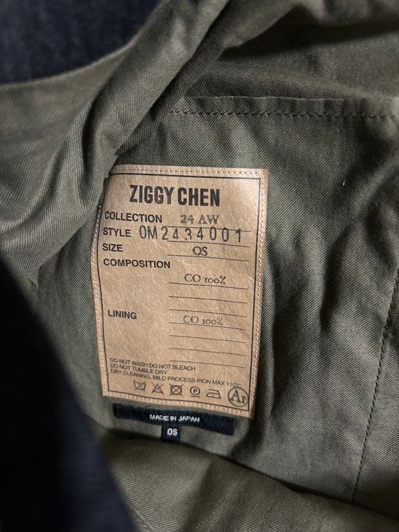 ZIGGY CHEN 24AW デニムショルダーバッグ
