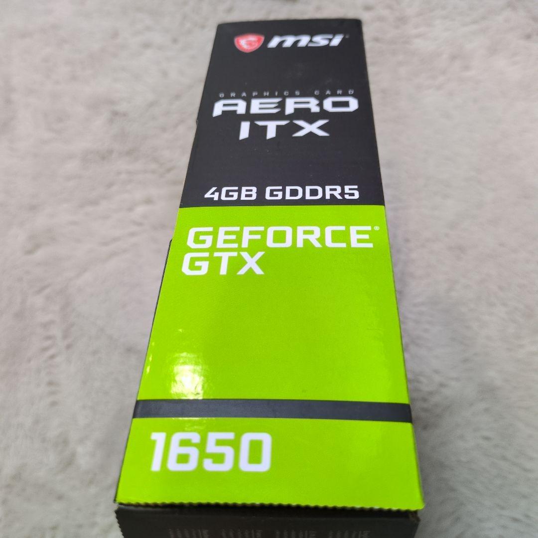 グラフィックボード・グラボ・ビデオカード MSI AERO ITX GeForce GTX 1650 OC EDITION