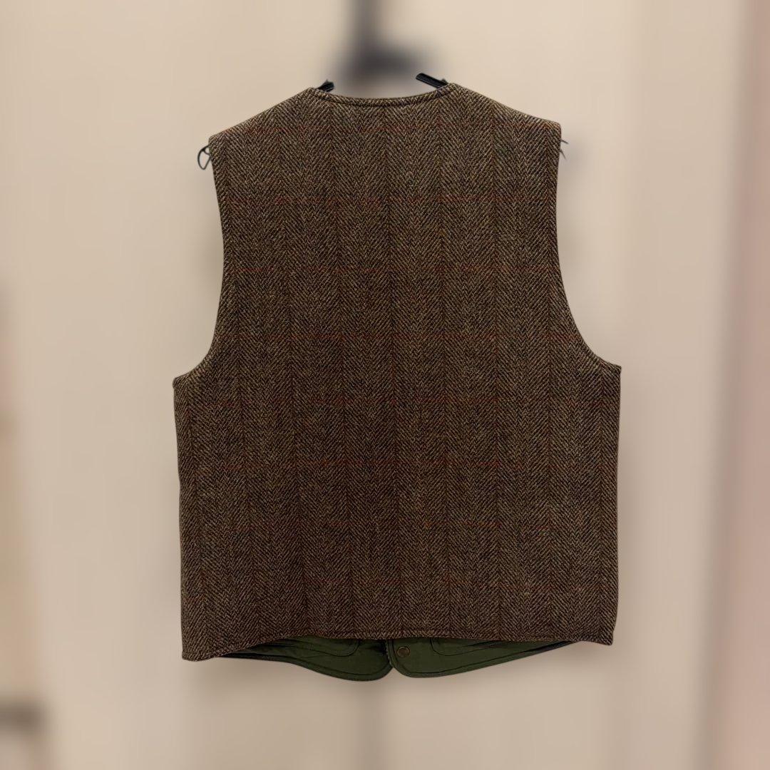 RRL Harris Tweedリバーシブル ベスト