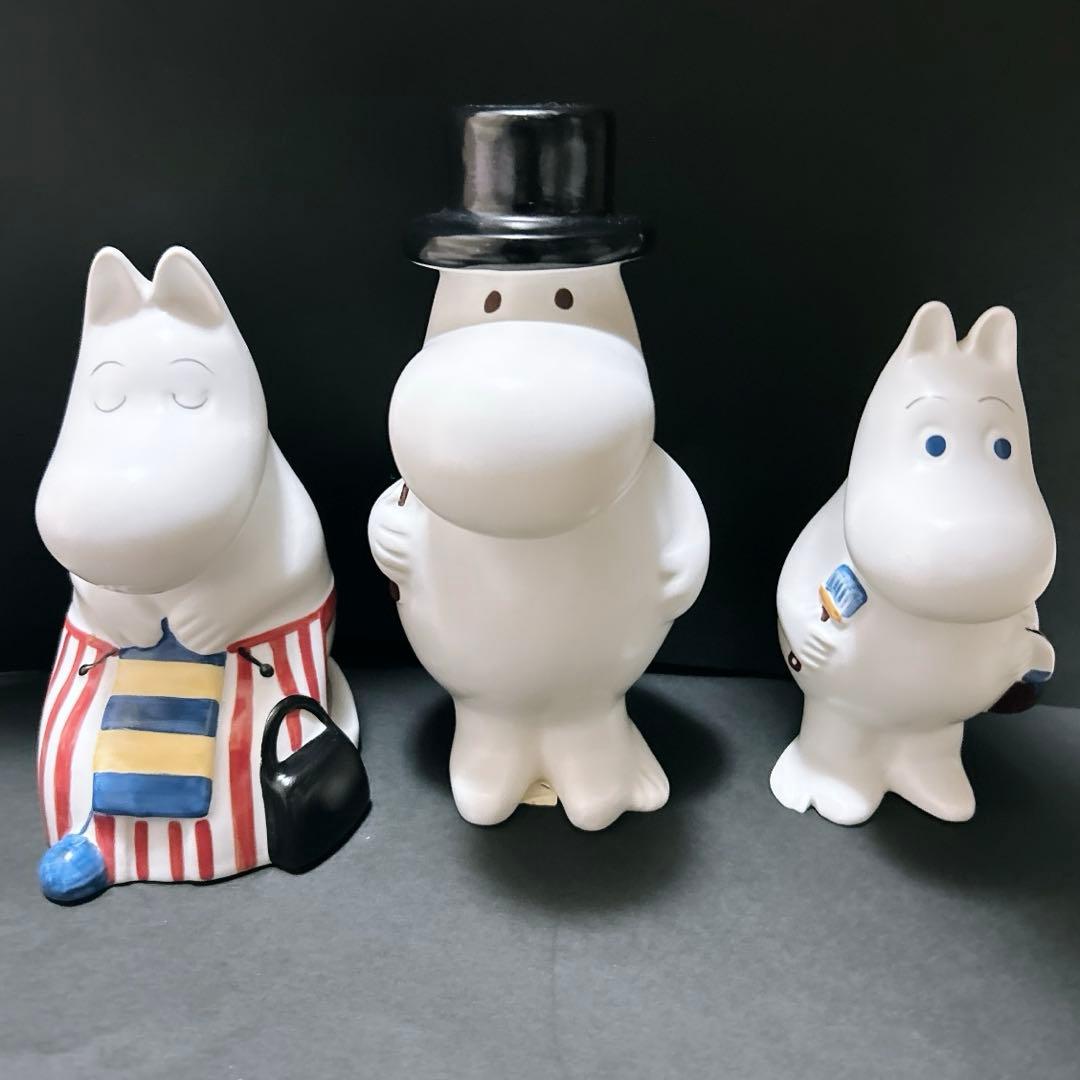 い*る様 ARABIA アラビア　ムーミン　フィギュア　ムーミンパパ　ママ　3体