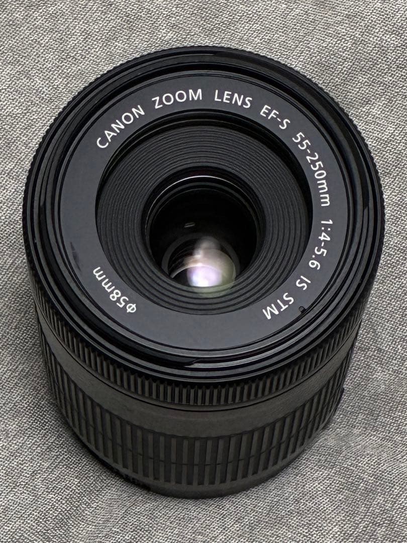 ⭐️美品⭐️Canon EF-S55-250mm IS STM フード付き望遠レンズ