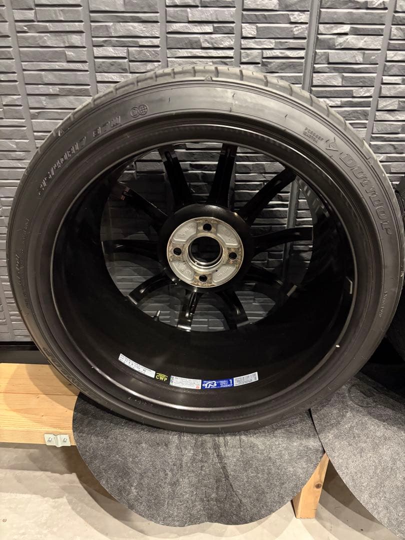 【超美品】NDロードスターRAYS 57トラセンド17インチ8.5j FACE2