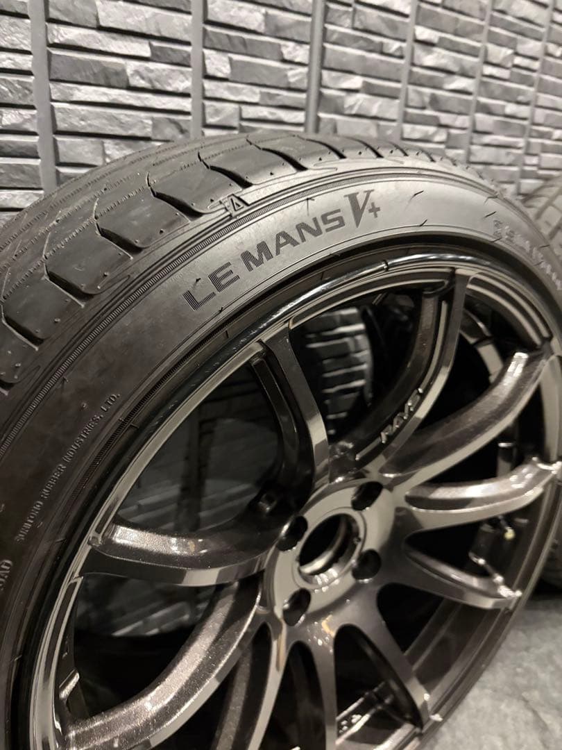 【超美品】NDロードスターRAYS 57トラセンド17インチ8.5j FACE2