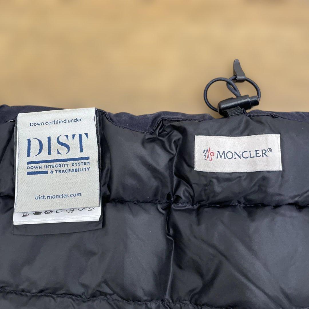 MONCLER HYKE ダウンマフラー　モンクレール ネイビー