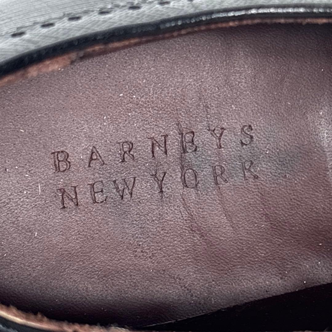 【極美品】BARNEYS NEWYORK ウィングチップ（43）革靴 型押レザー