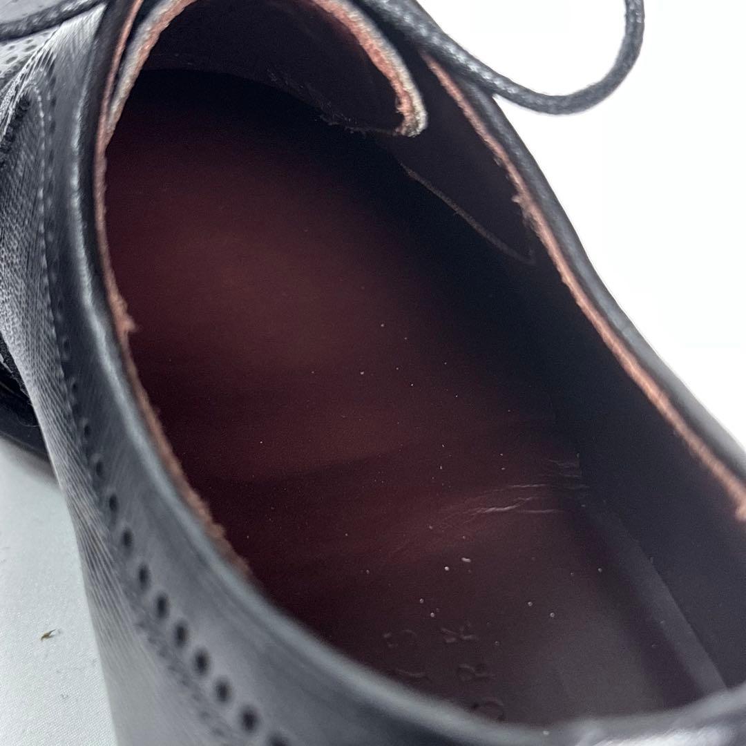 【極美品】BARNEYS NEWYORK ウィングチップ（43）革靴 型押レザー