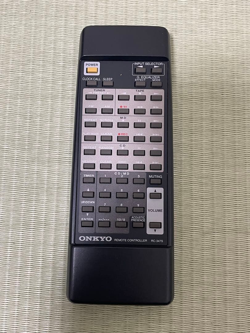 ONKYO A-909　MD-105 ミニコンポ シルバー　即日発送！