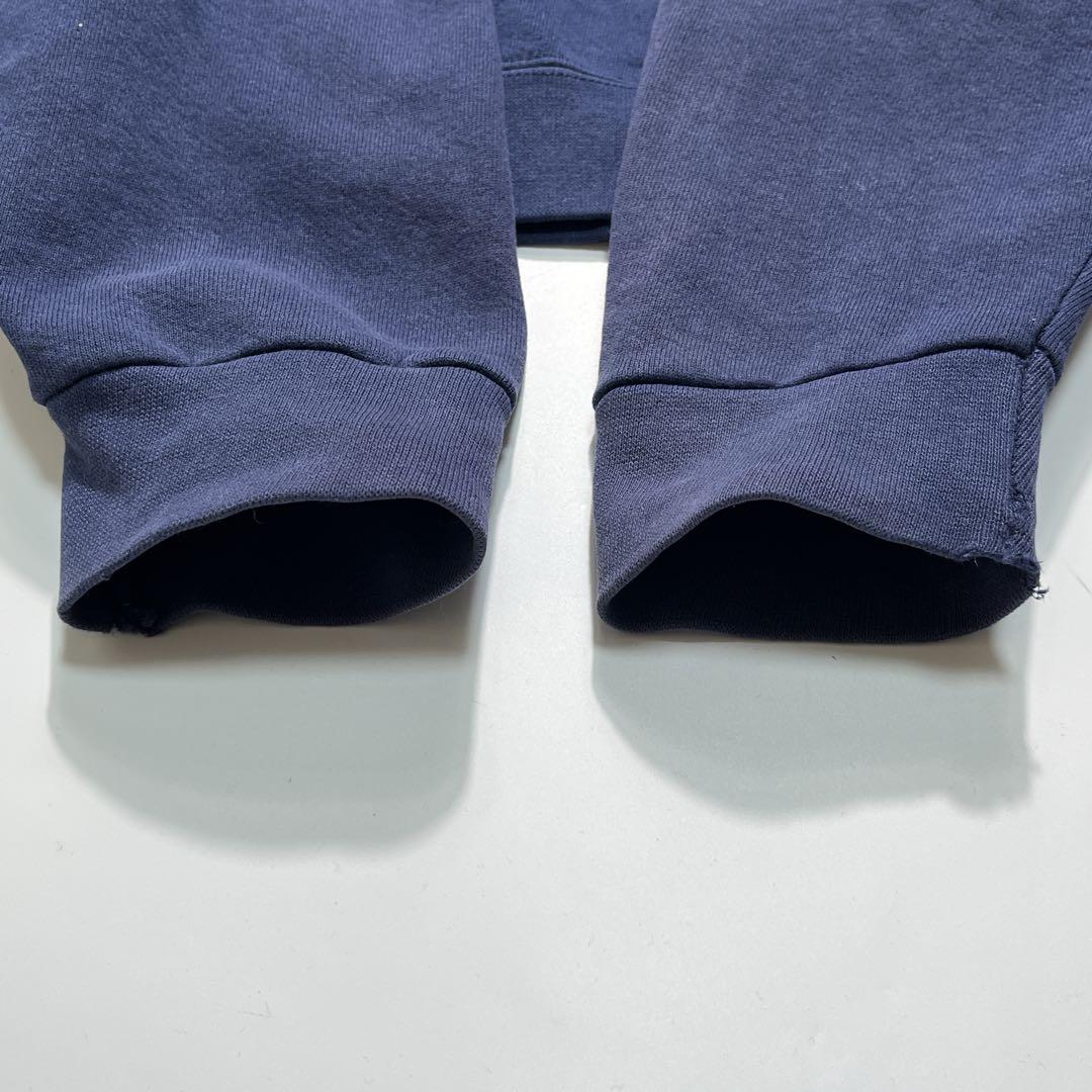 90s ナイキ USA製 スウェット 白タグ XL 紺 ワンポイント 7644