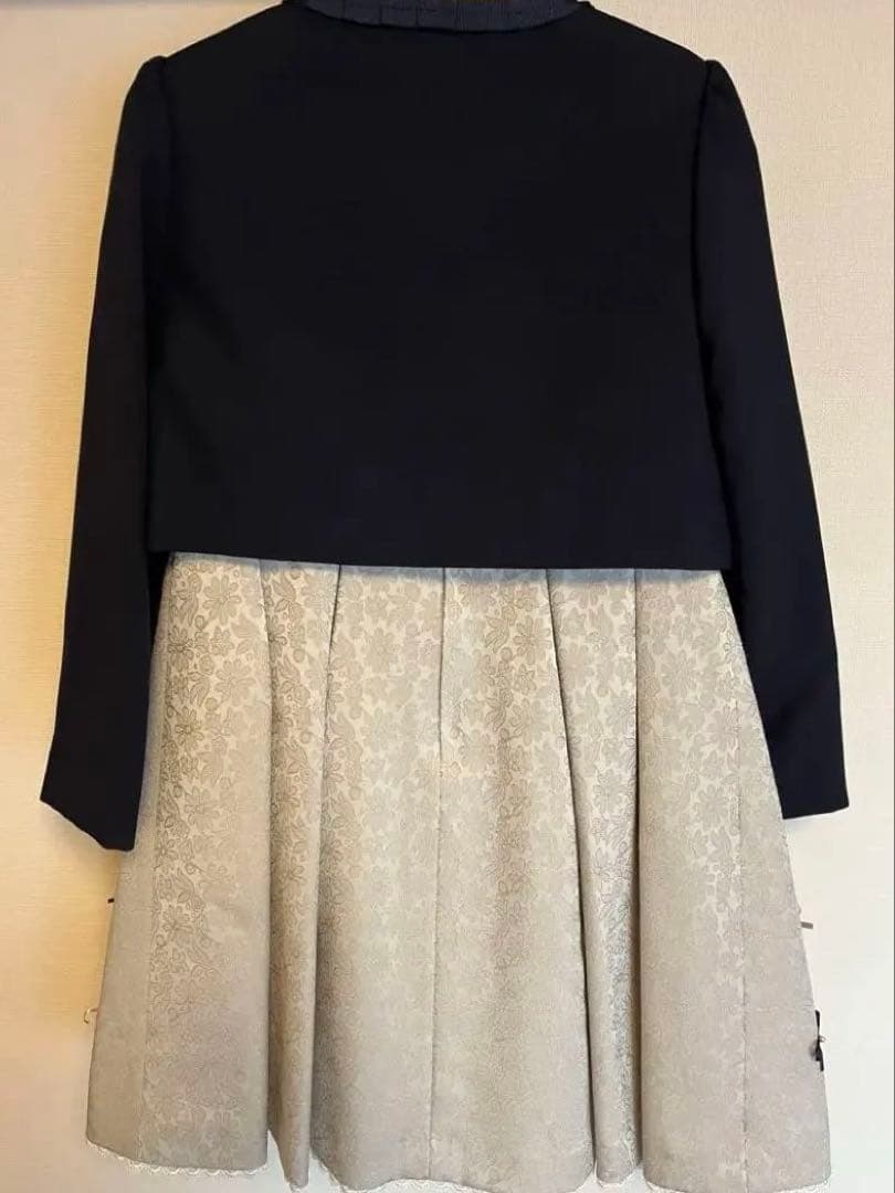 CHOPIN　フラワージャガードアンサンブル　130 卒園式・入学式スーツ