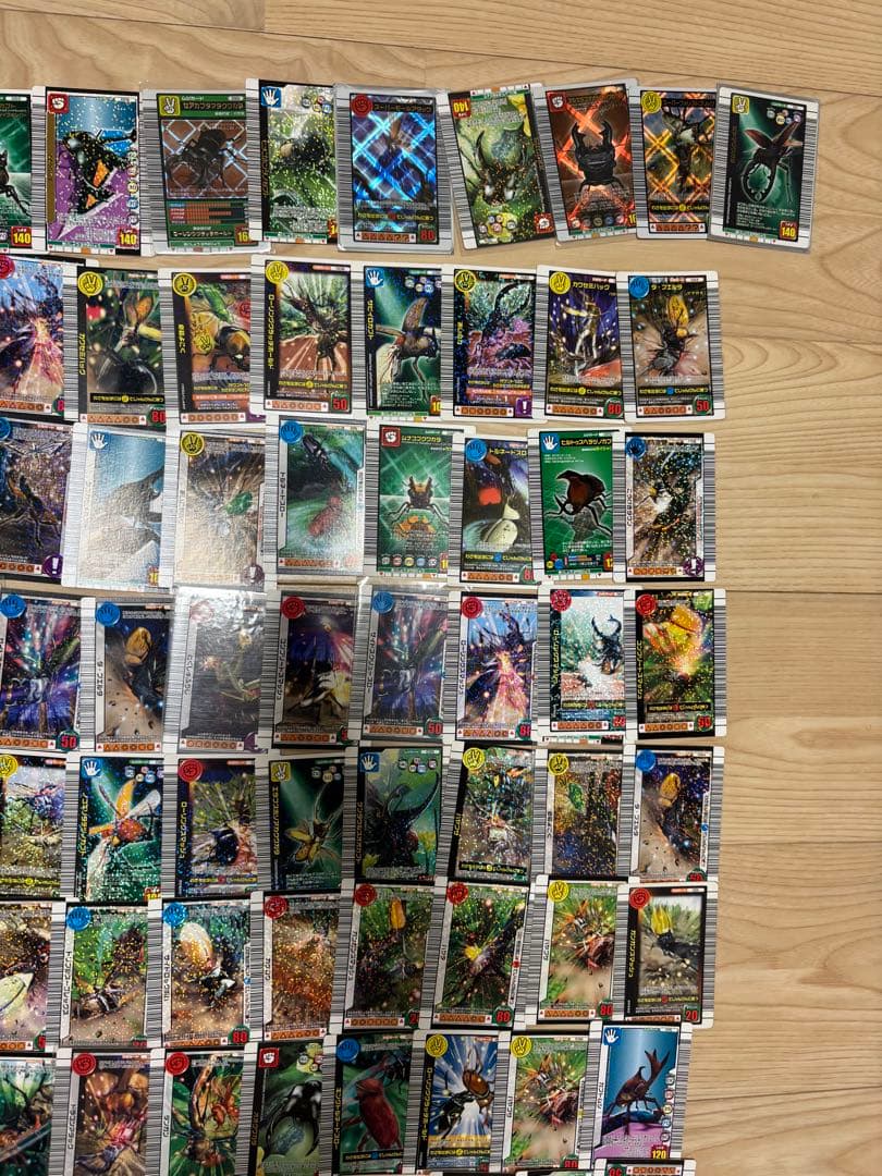 と*】様 ムシキングカード 大量 まとめ売り