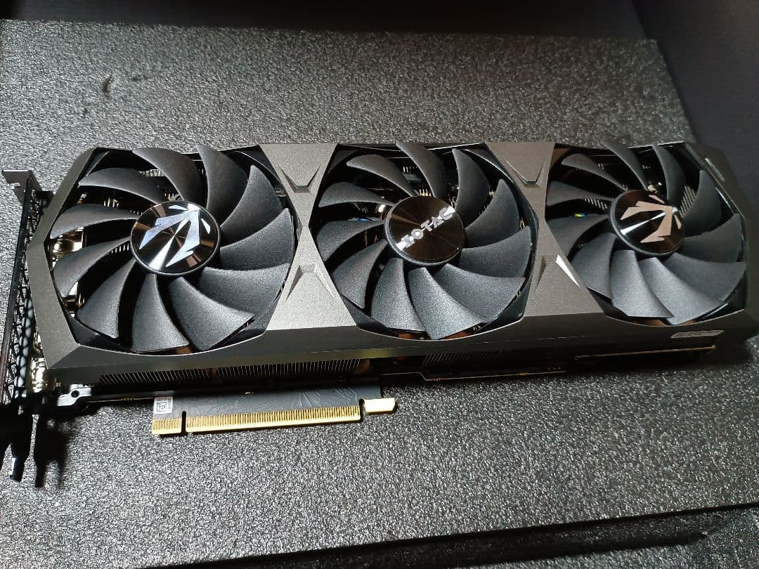 グラフィックボード・グラボ・ビデオカード ZOTAC RTX3080 trinity LHR 10GB