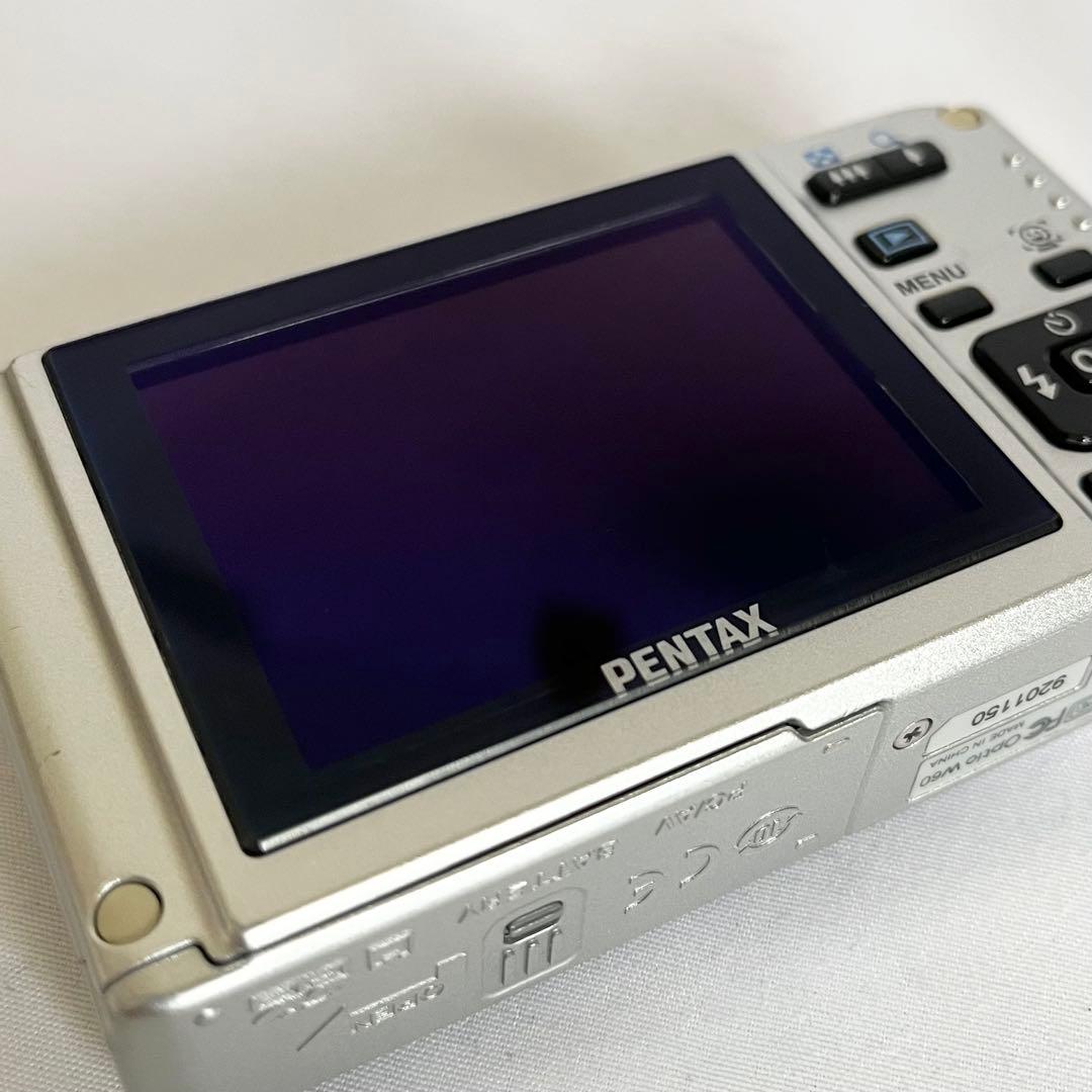 【完動品】PENTAX Optio W60 デジタルカメラ 動作確認済み