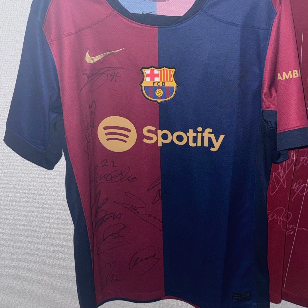 【概要欄必読】バルセロナ レジェンズ サイン入りユニフォーム