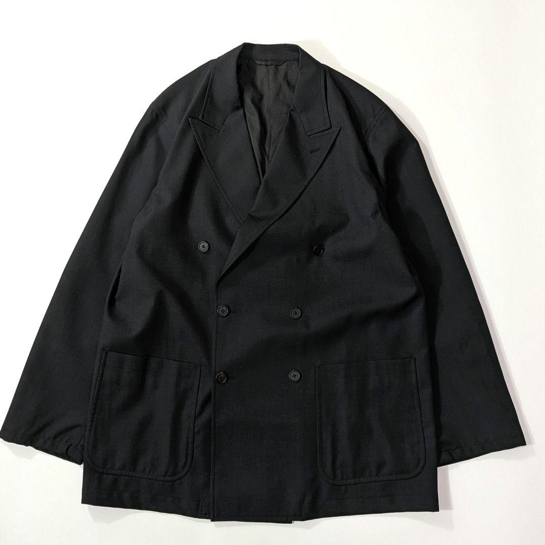 超高級ウール★未使用級スティーブンアラン　ダブル　テーラードジャケット　XL