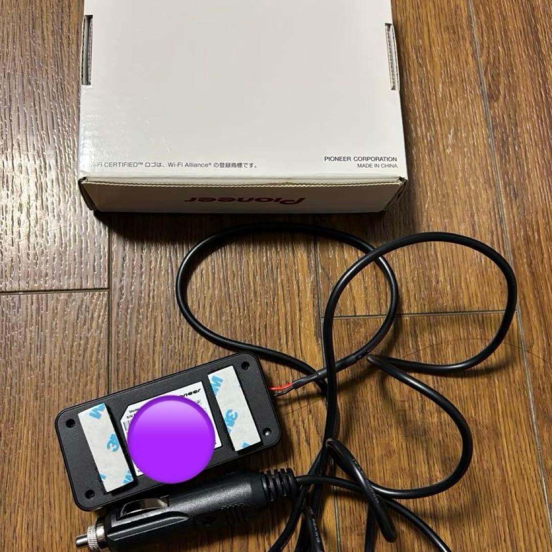 【新品更新用UIMカード付】Pioneer DCT-WR100D 車載Wi-Fi