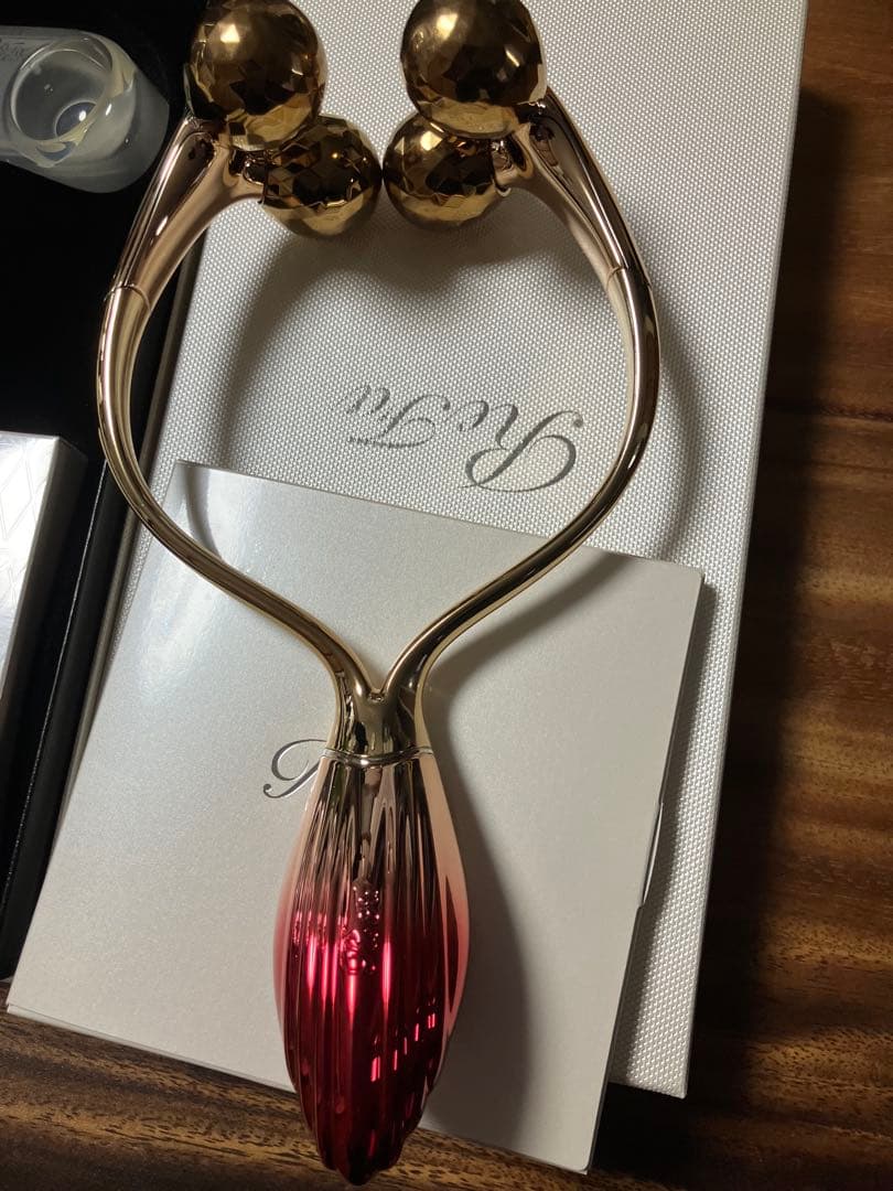 ReFa 美顔ローラー ゴールドダブルレイ