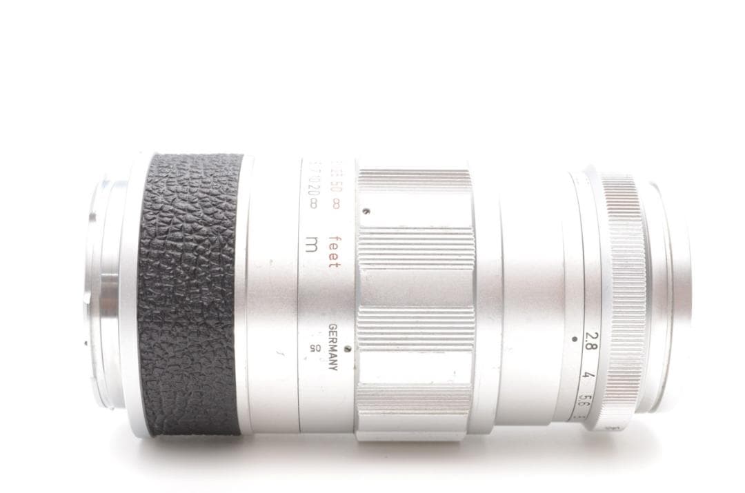 LEICA ELMARIT-M 90mm F2.8 シルバー フード付