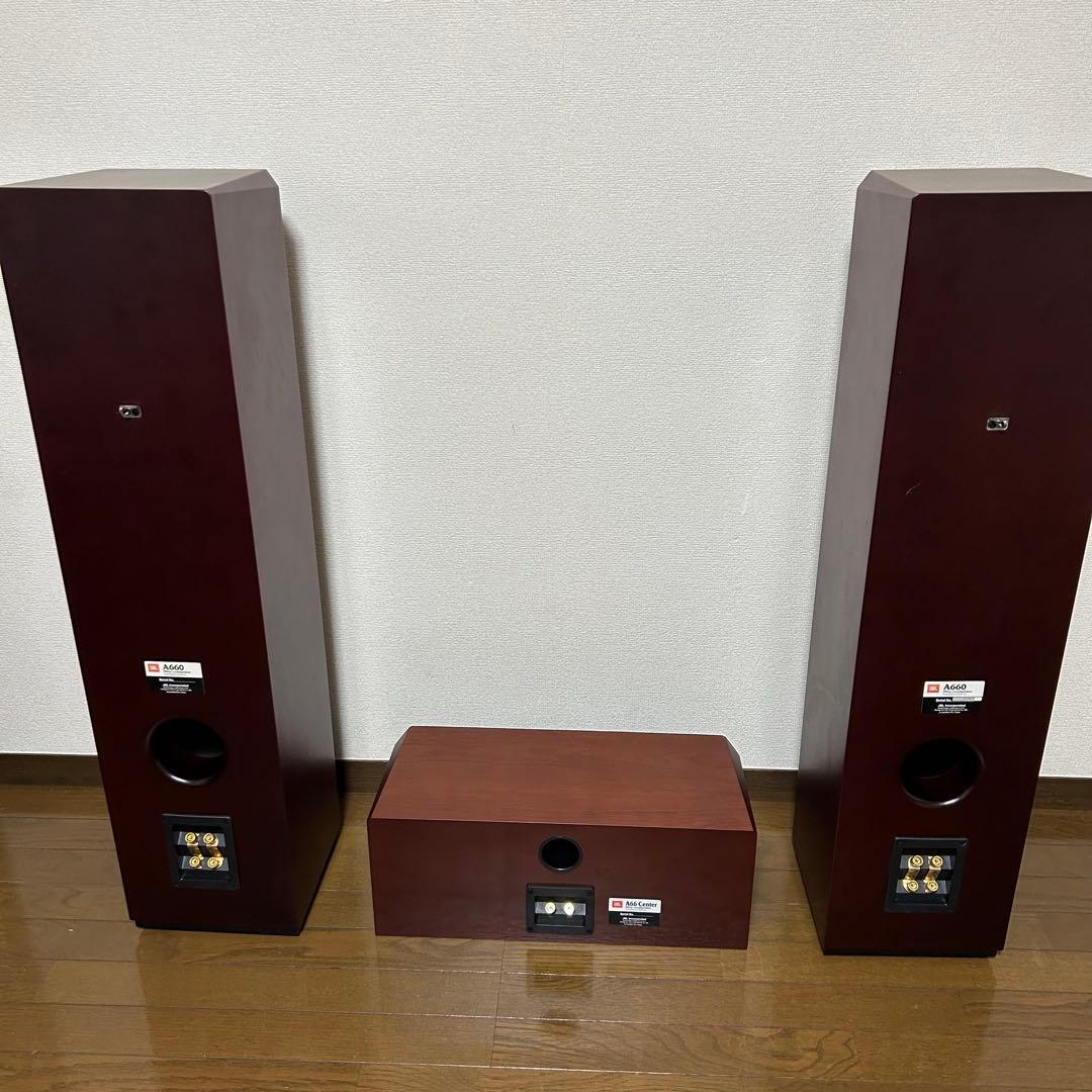 【希少】JBL トールボーイスピーカー A660 + センタースピーカー A66