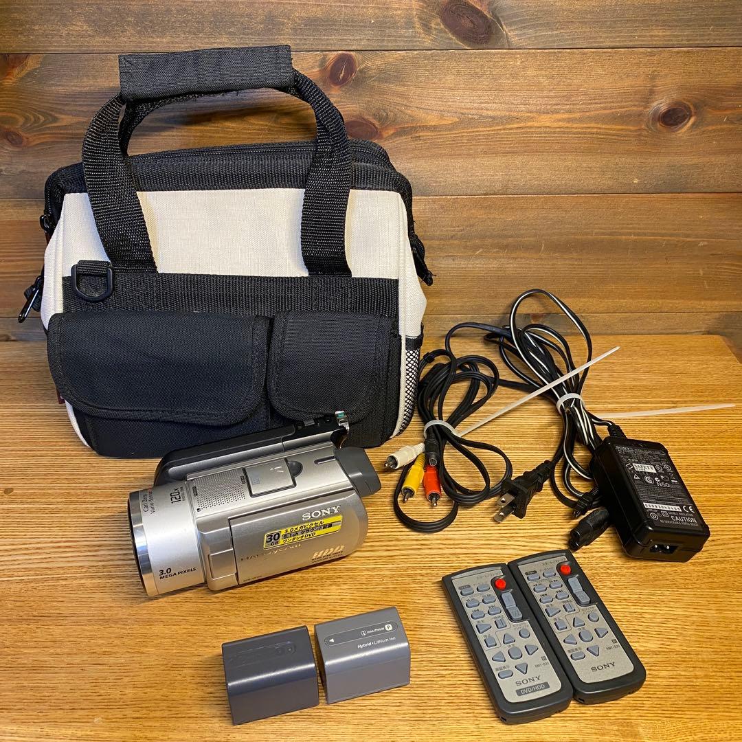 【動作良好】 SONYソニー DCR-SR100 HDD ビデオカメラ