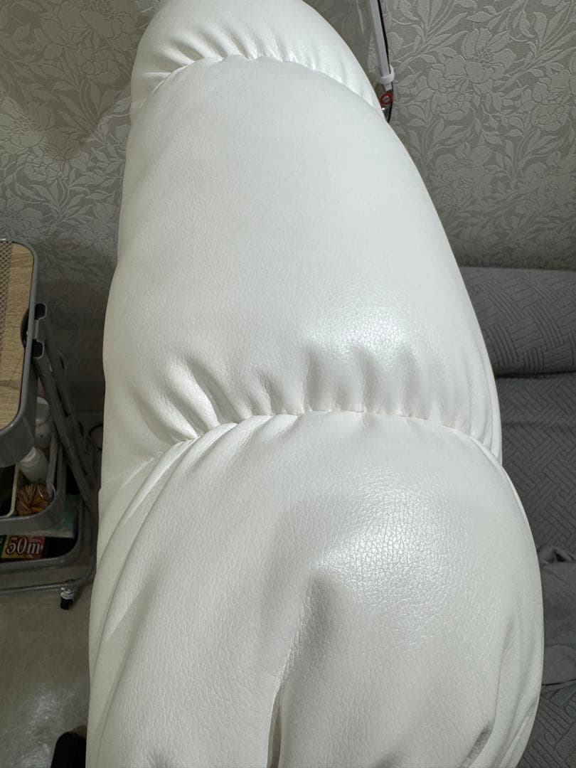 シフォンジュニア♡リクライニング 1人掛けソファ （自動）ホワイト