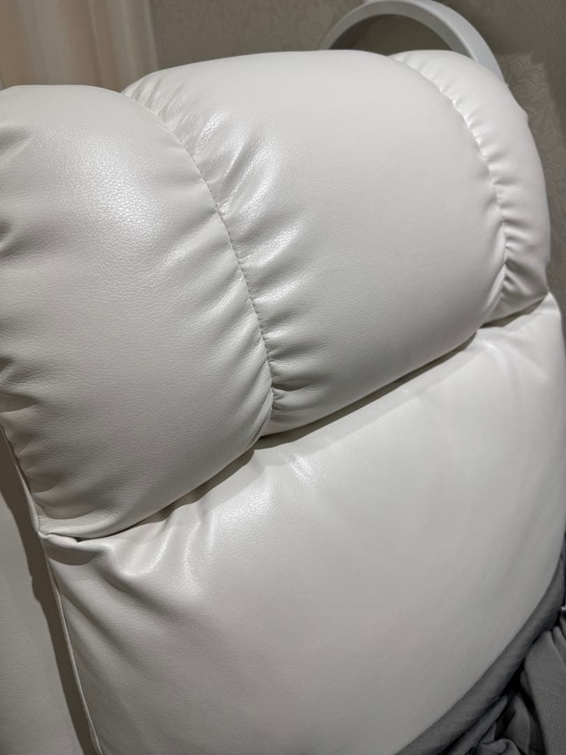 シフォンジュニア♡リクライニング 1人掛けソファ （自動）ホワイト