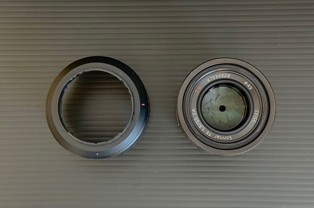 Sonnar T* FE 55mm F1.8 ZA SEL55F18Z おまけ付