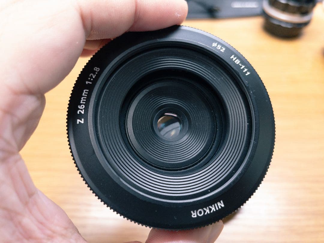 NIKKOR Z 26mm f/2.8 レンズ