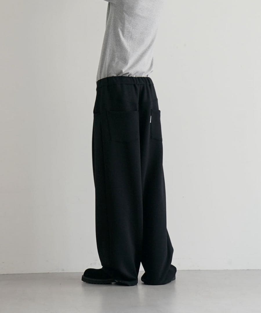 NEONSIGN Wide tech slacks \"BLACK\" o別注 44