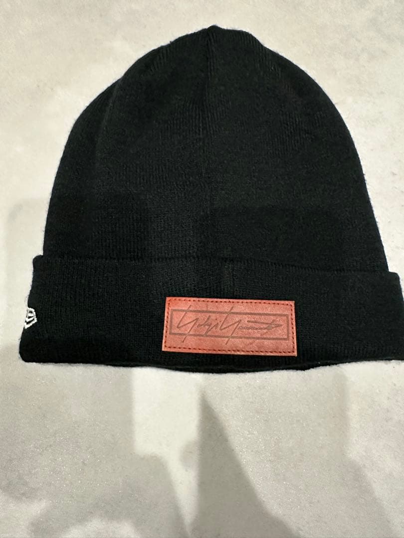 【美品】Yohji Yamamoto 黒 ニット帽