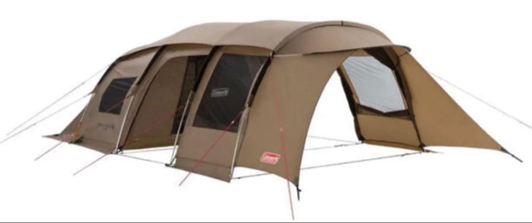 【美品】コールマン　アテナトンネル2ルームハウス/LDX (RS/TAN)