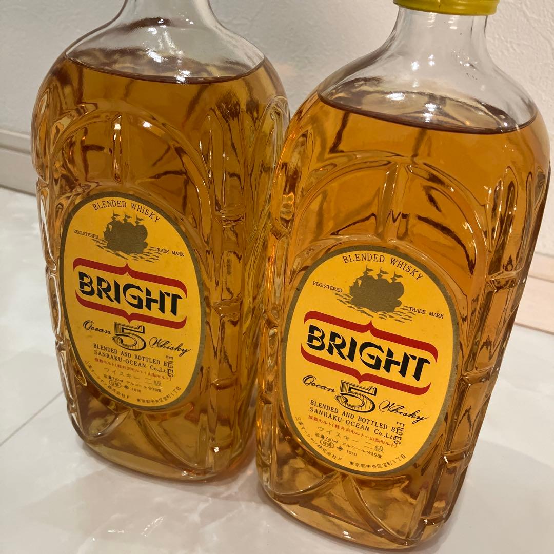 希少　　BRIGHT Ocean Whisky 720ml 二級表記