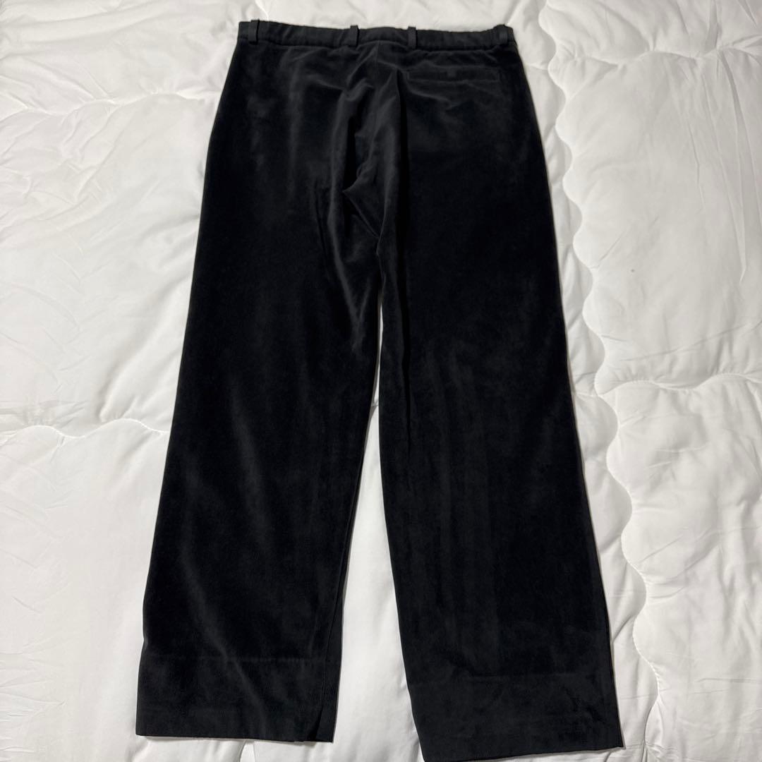 Giorgio Armani ノータックスラックス ピケ素材 イタリア製