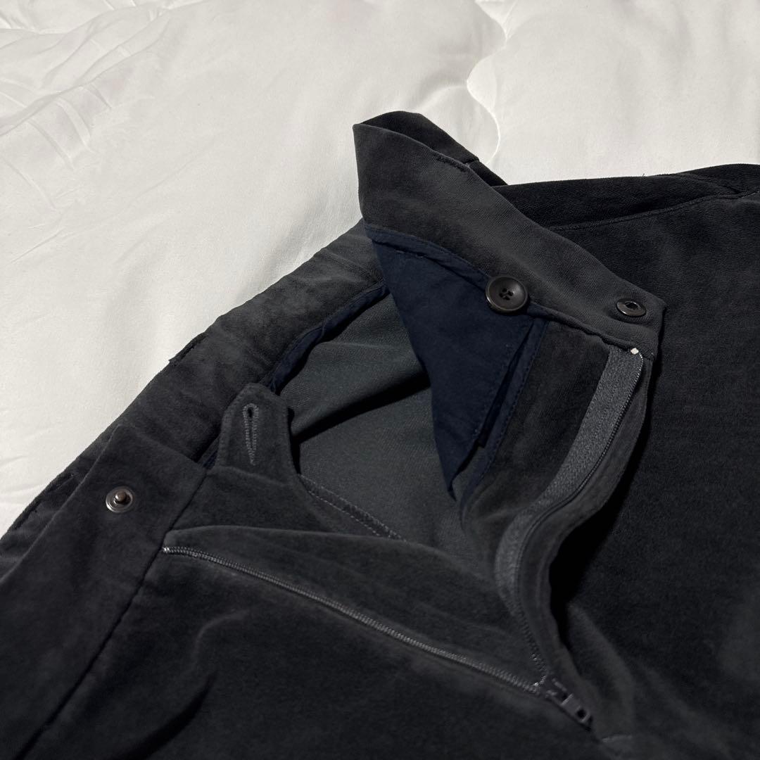 Giorgio Armani ノータックスラックス ピケ素材 イタリア製