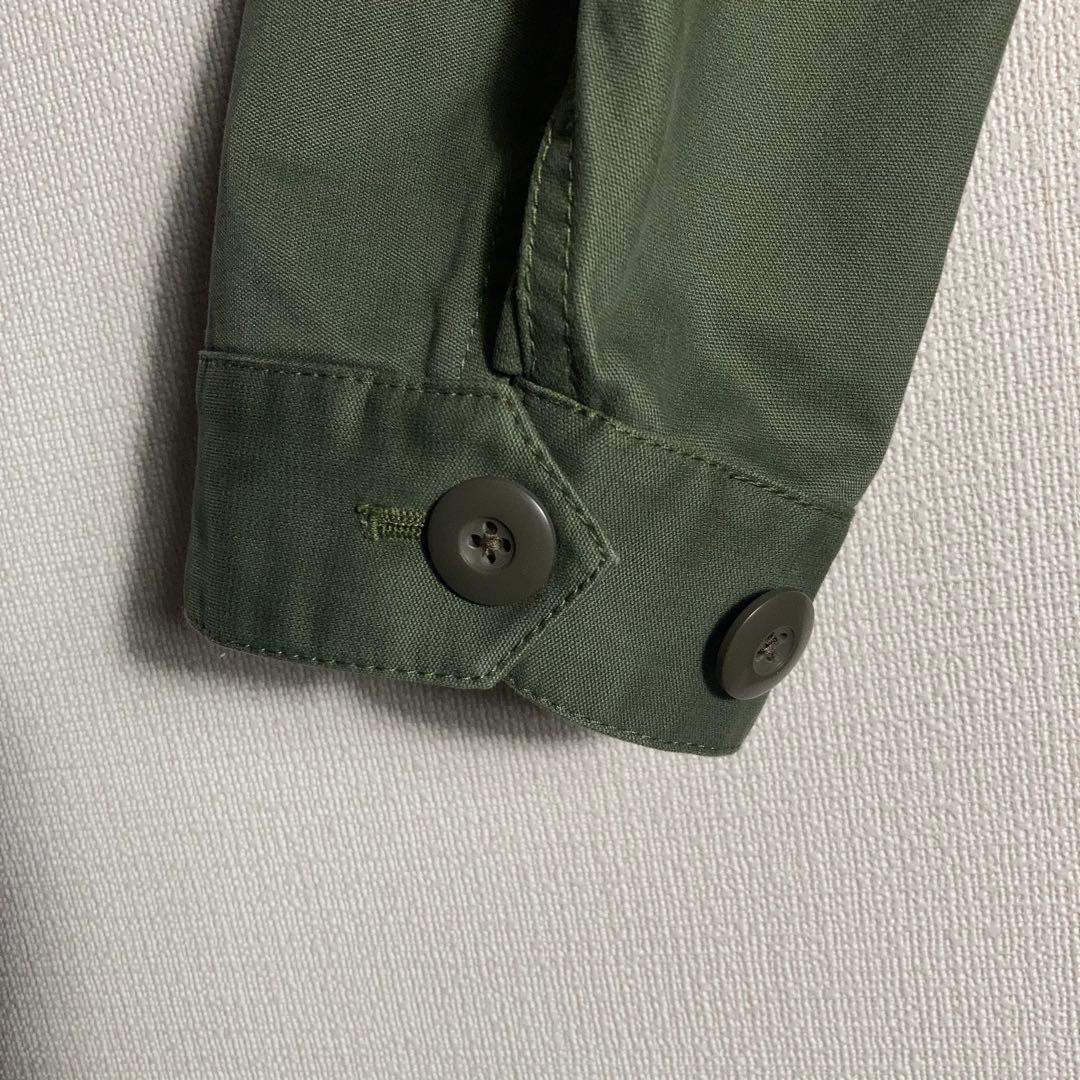 FREDPERRY‼︎ ライナー付きモッズコート 刺繍ロゴ カーキ L.