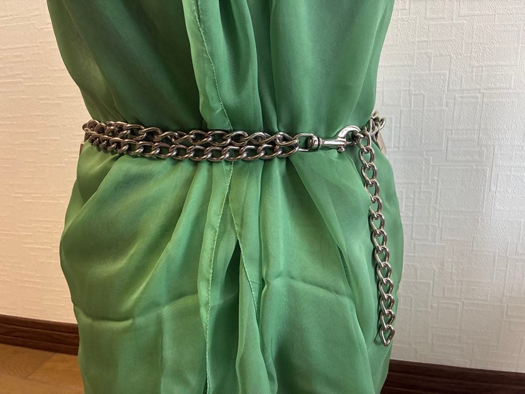 チェーンベルト 鍵付き シルバー　ドルガバ