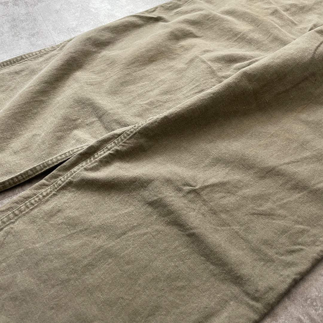 30s スウェーデン軍 実物 針式シンチバック サスペンダーボタンメタル