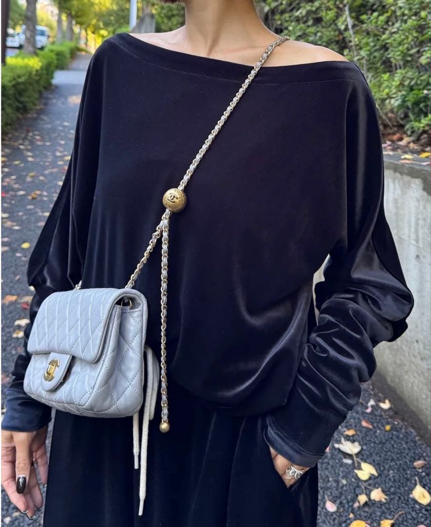 cygne シーニュ　完売　ベロアトップス gigi