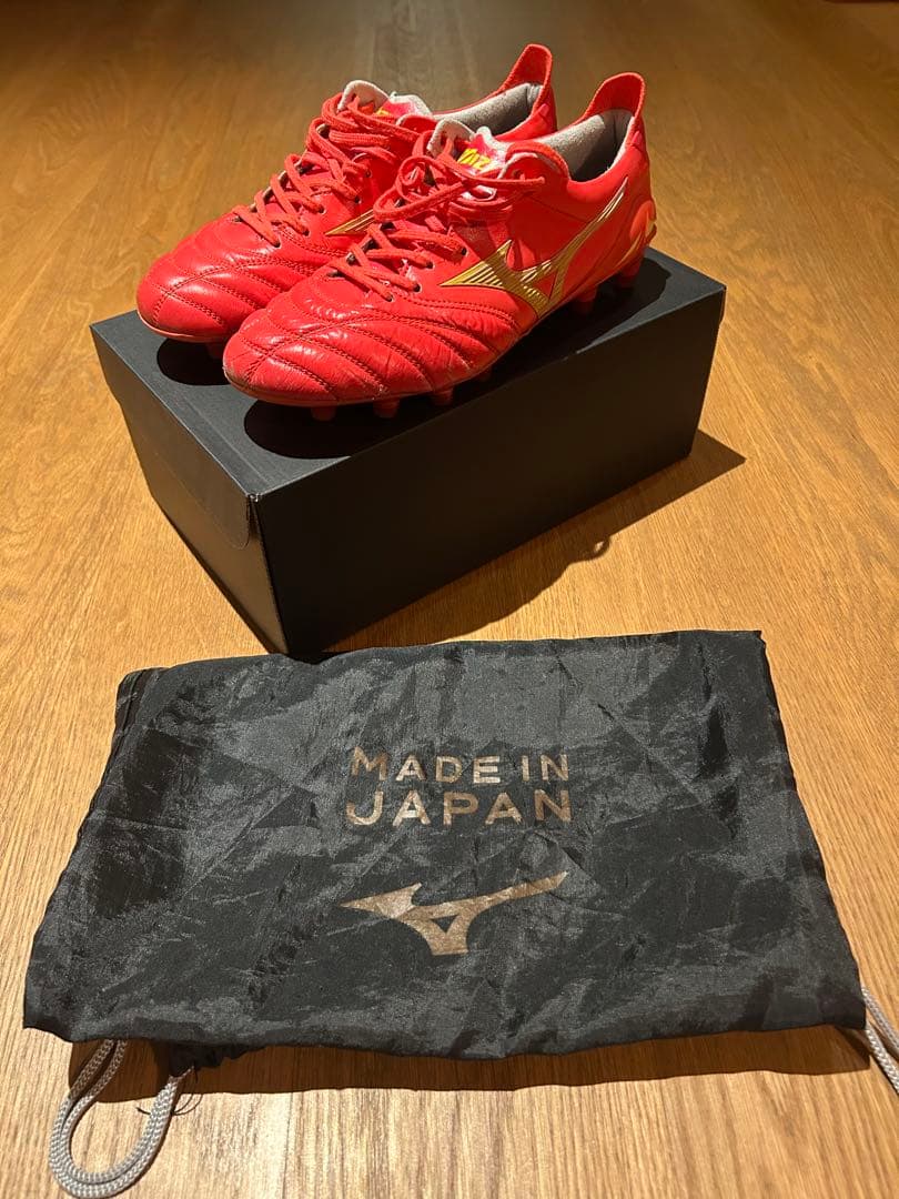 ミズノ モレリアネオ4 ジャパン25.5cm レッド