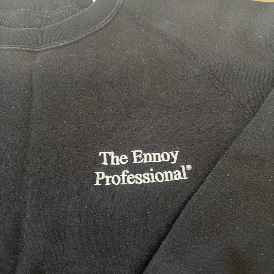USED ENNOY スタイリスト私物 スウェット XL 黒