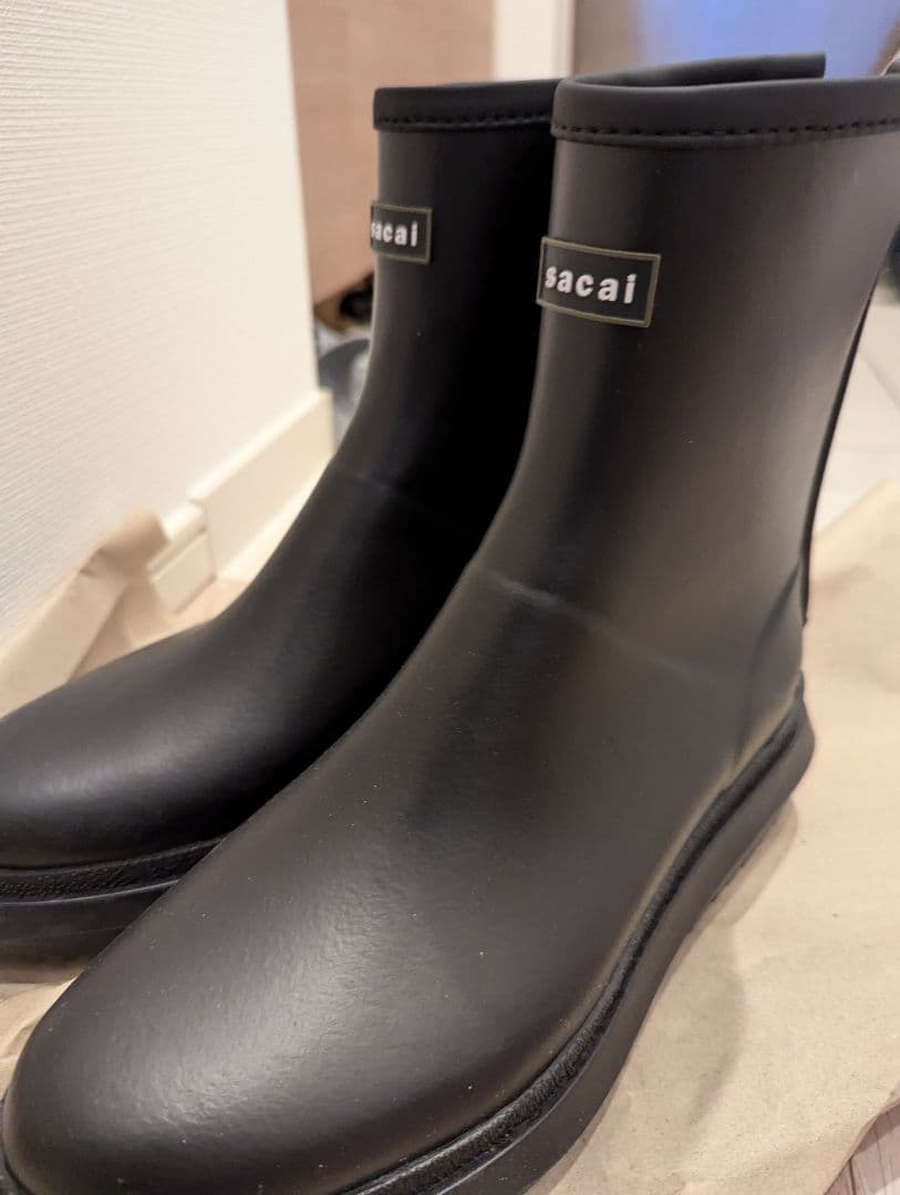 Sacai　ラバーブーツ Rubber Boots M サカイ 長靴