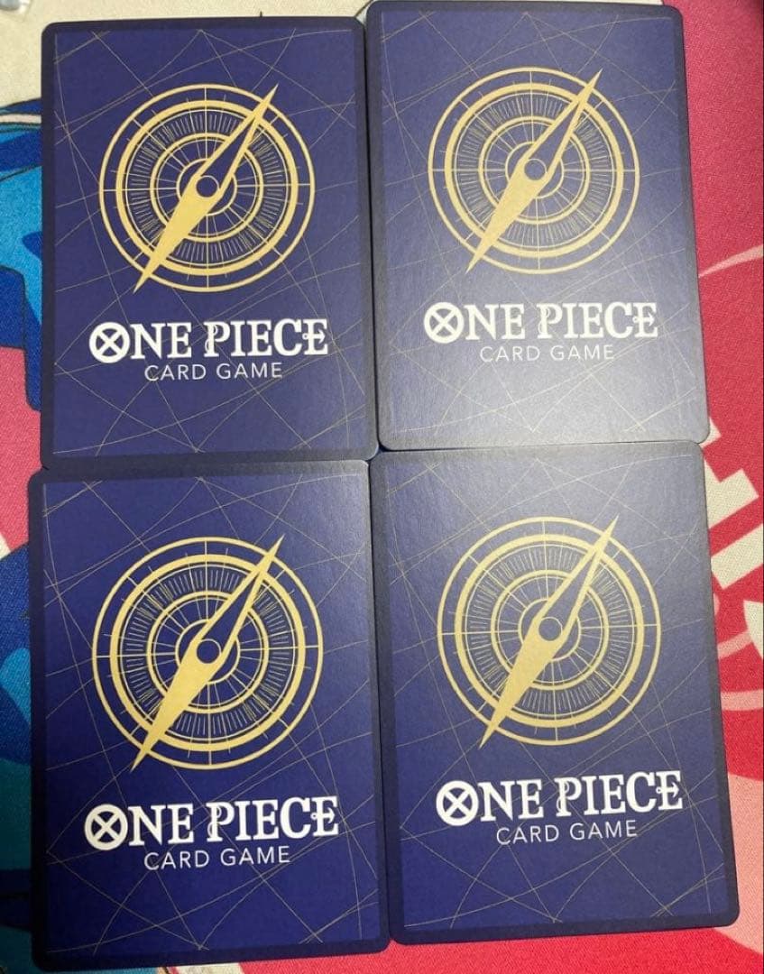 ゲッコー・モリア　sp 4枚セット　ワンピースカード　パラレル