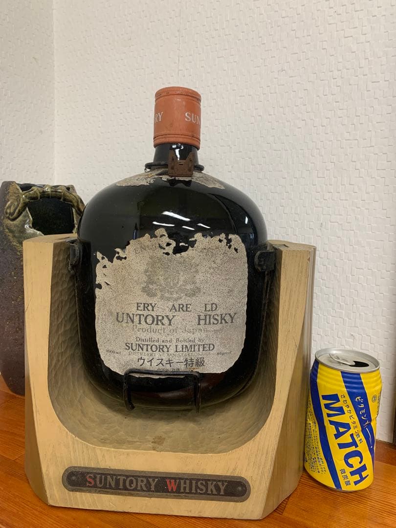 未開封　サントリー　ウイスキー特級 丸型ボトル　4000ml