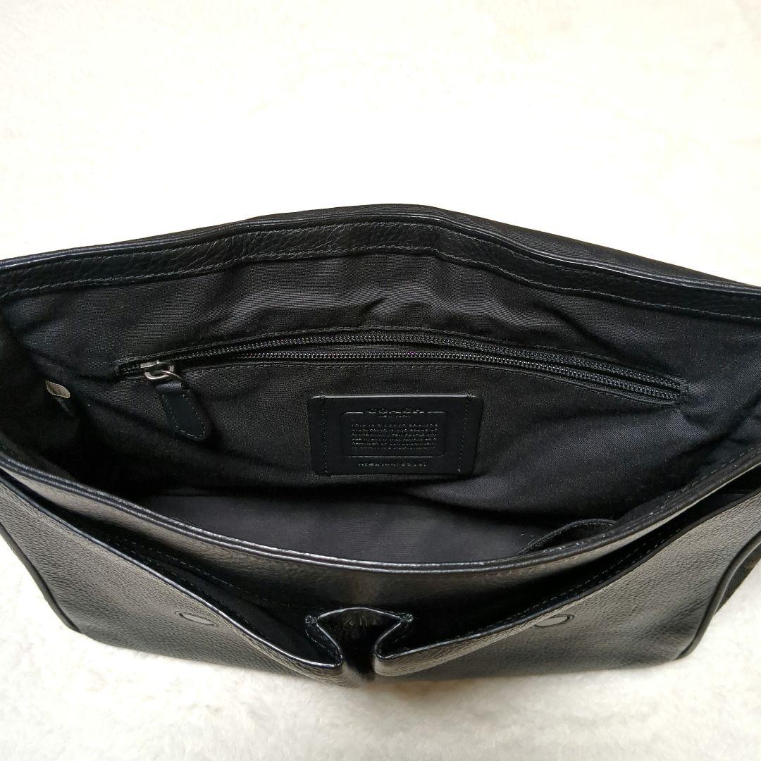 極美品 COACH トンプソン シグネチャー ショルダーバック　C5387