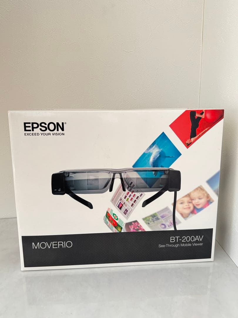 【極美品】EPSON MOVERIO BT-200AV + EHDMC10
