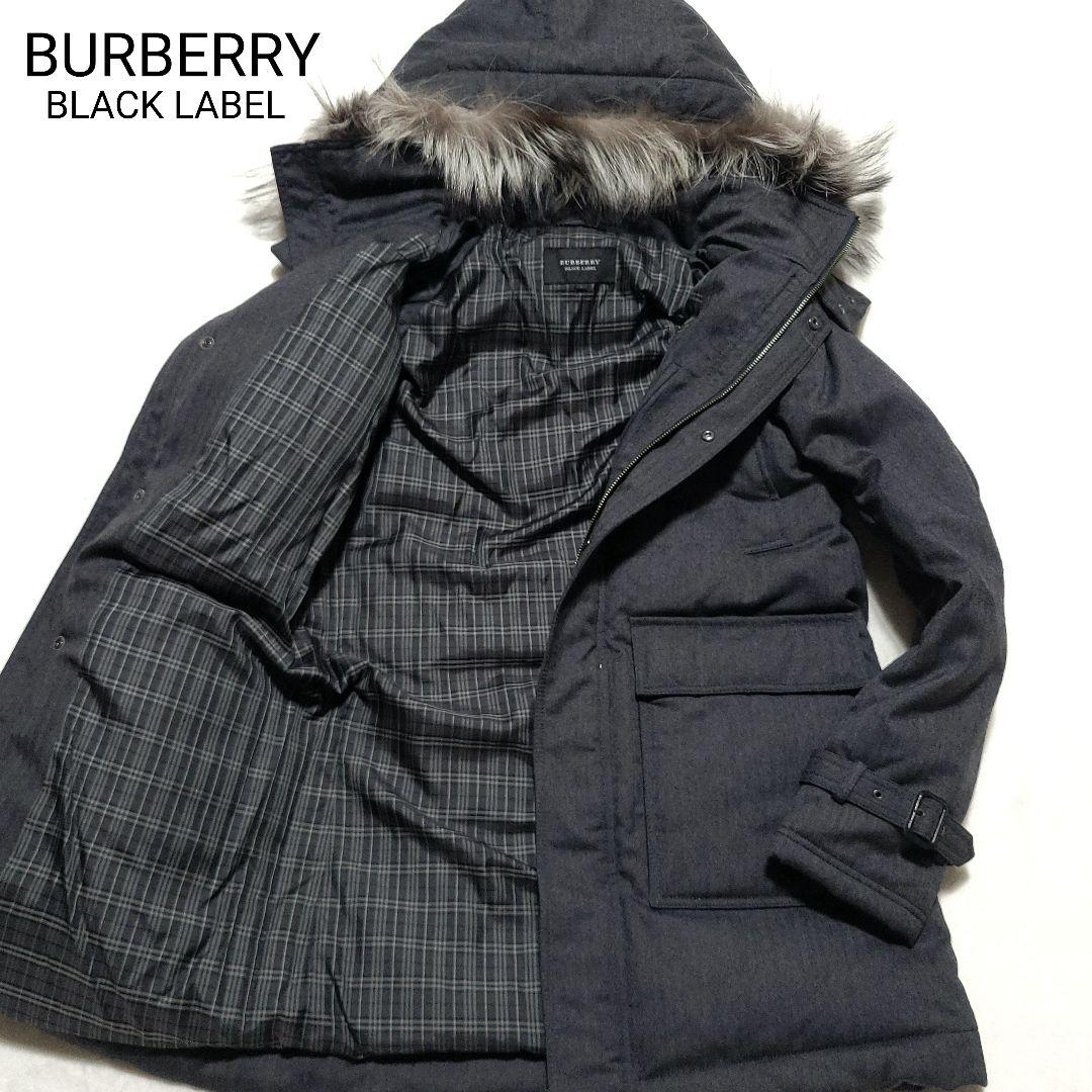 3WAY バーバリー 　ダウンコート ノバチェック ホワイトグース 大きいサイズ